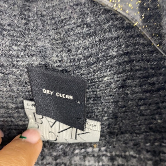 Jos. A. Bank Gray/White Knit Wool Blend Sweater XL - Picture 5 of 7